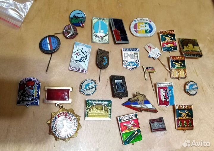 Значки, знаки, СССР, Россия, мир