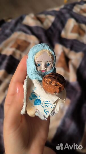 Ватные елочные игрушки