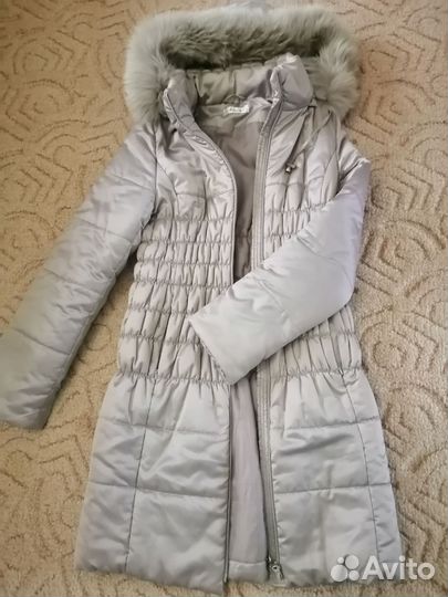 Пуховик зимний женский 46 48 бу