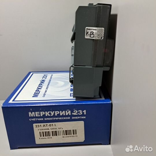 Счетчик электроэнергии Меркурий 231AT 01i