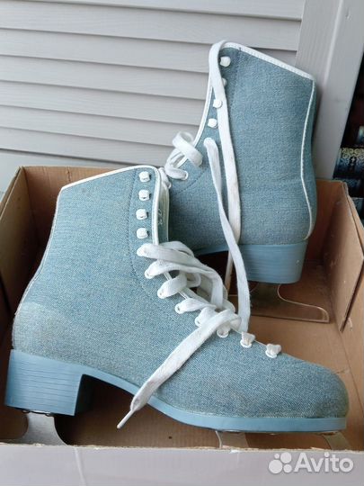 Коньки Fashion series jeans blue