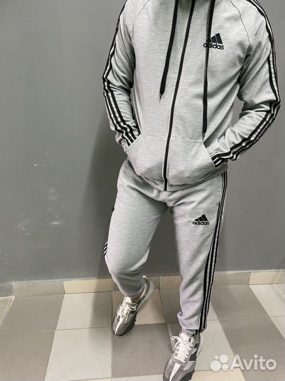 Мужской Спортивный костюм тройка Adidas