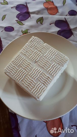 Козий творог, сыр мягкий, без запаха