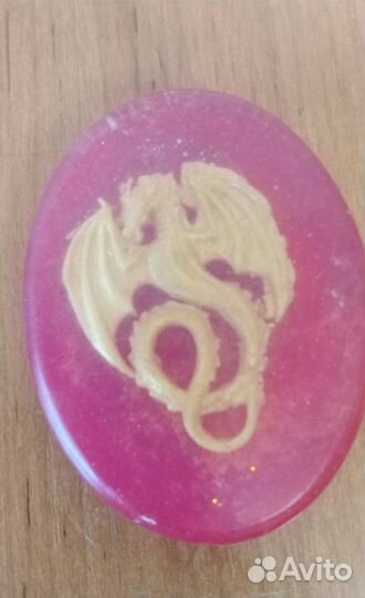 Мыло ручной работы дракон