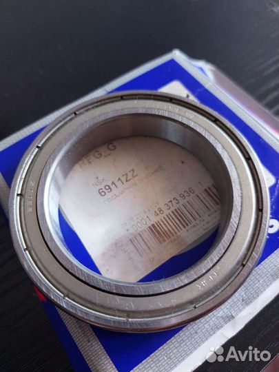 Однорядный шариковый подшипник NSK 6911 ZZ