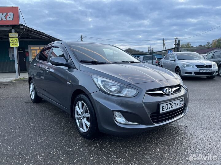 Hyundai Solaris 1.4 МТ, 2013, 126 720 км