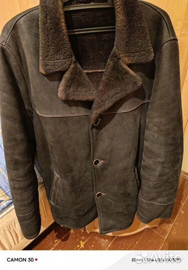 Дубленка натуральная мужская 50 52