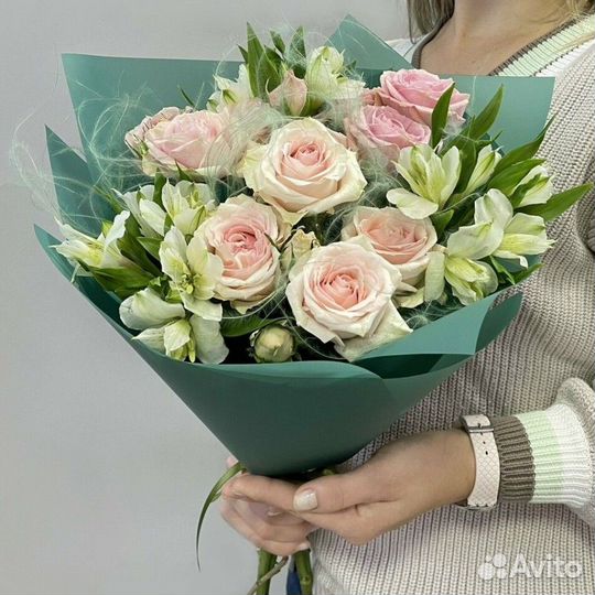 Букет Снежинка