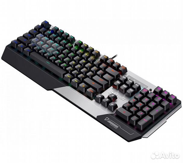 Механическая клавиатура A4Tech Bloody B865N, серый