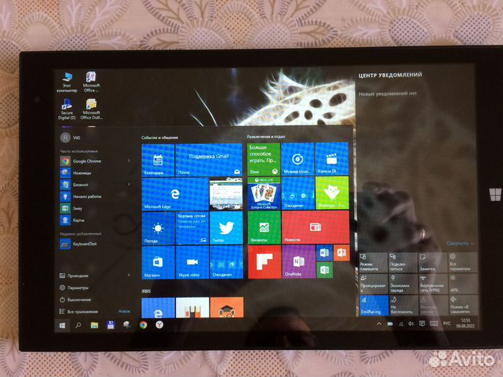 10.1” irbis TW42 Intel Atom Z3735F 4 ядра озу 2Gb