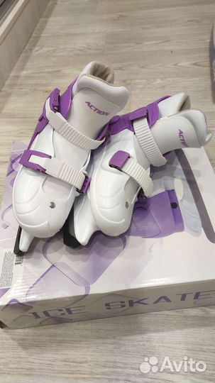Коньки раздвижные 29-32 размер