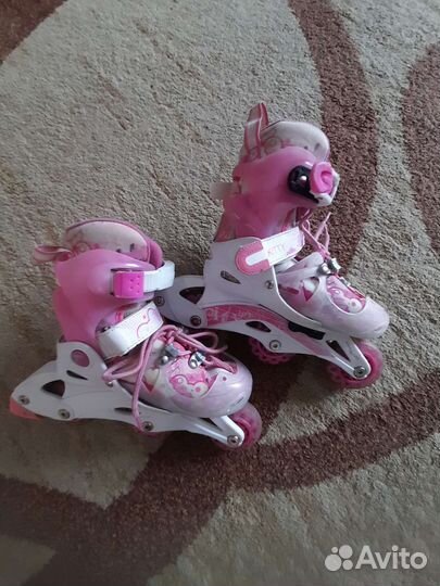 Роликовые коньки детские раздвижные