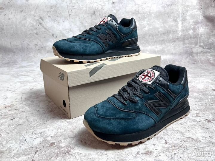 Кроссовки New Balance 574 Stone Island