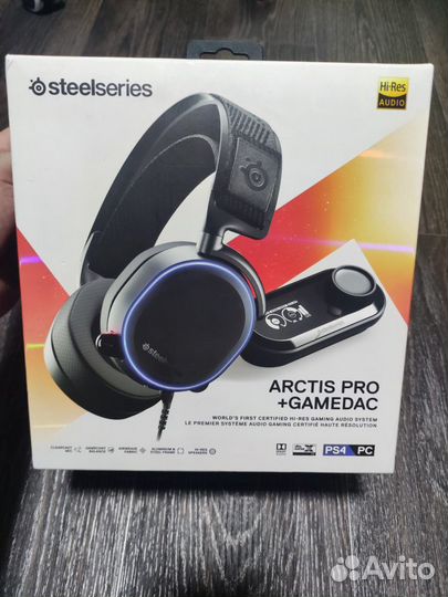 Наушники игровые steelseries Arctis Pro gamedac