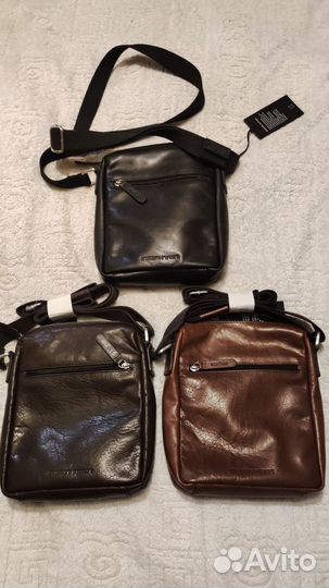 Новая кожаная сумка Strellson Оригинал