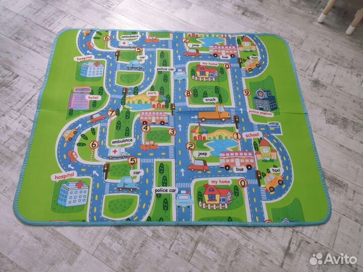 Детский игровой коврик складной