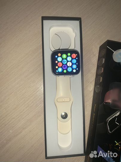 Apple watch7+airpods pro black