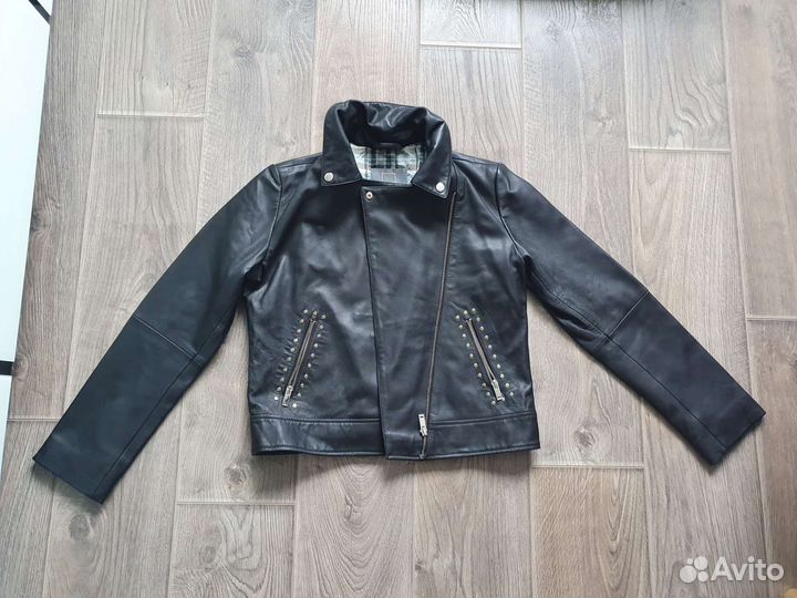 Кожаные куртки натуральная кожа 2 разные