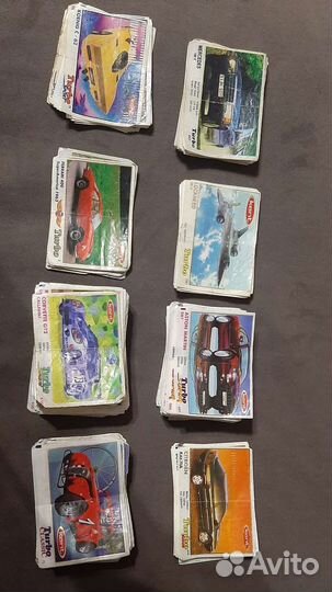 Вкладыши от жвачек 90 х