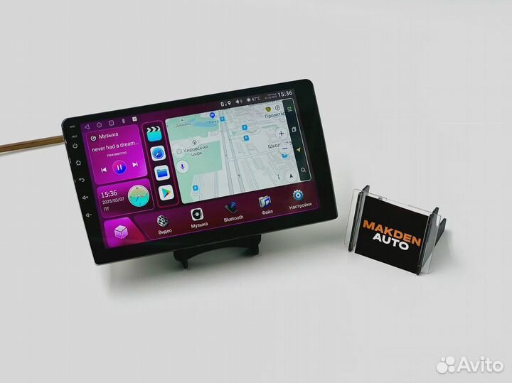 Четырехканальная Андроид магнитола