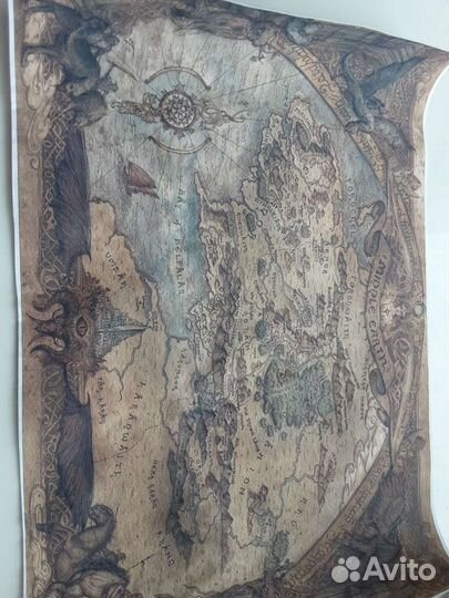 Карта древних