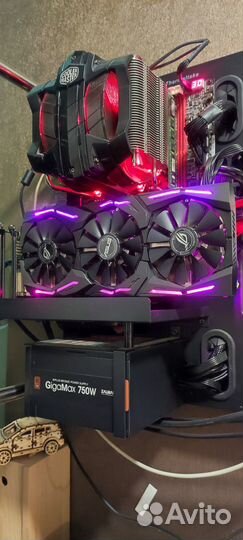 Видеокарта Asus Rog Strix Geforce GTX 1070