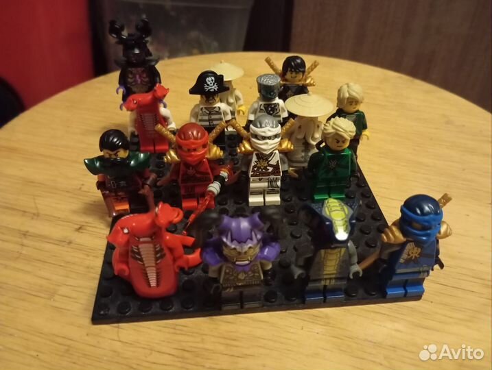 Lego ninjago минифигурки фэнгтом