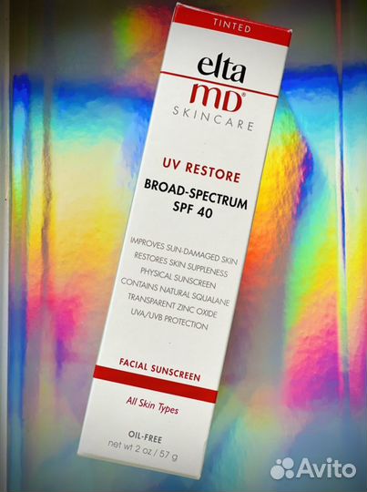 Elta md uv restore spf40 tinted 57gr