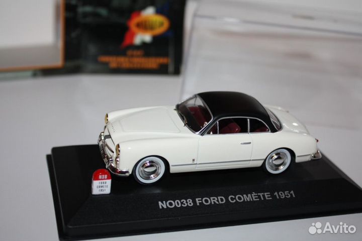 Модель Ford Comete 1951 nostalgie, металл, 1/43