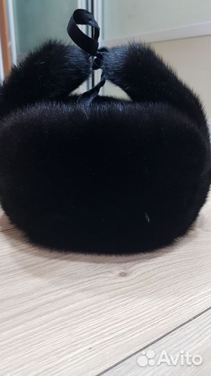 Норковая шапка мужская