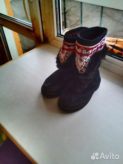 Зимнии унты