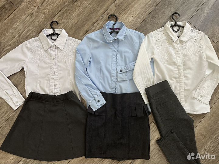 Школьные форма для девочки 122-128 большой пакет