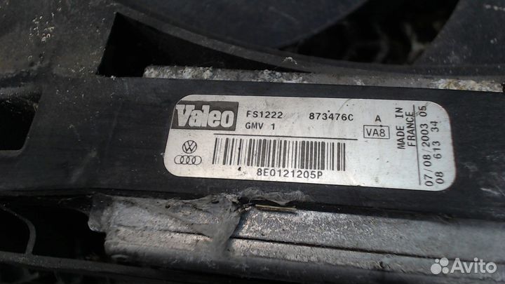 Вентилятор радиатора Audi A4 (B6), 2003