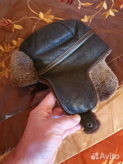 Шапка из овчины мужская