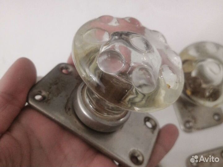 Дверные ручки СССР стекло