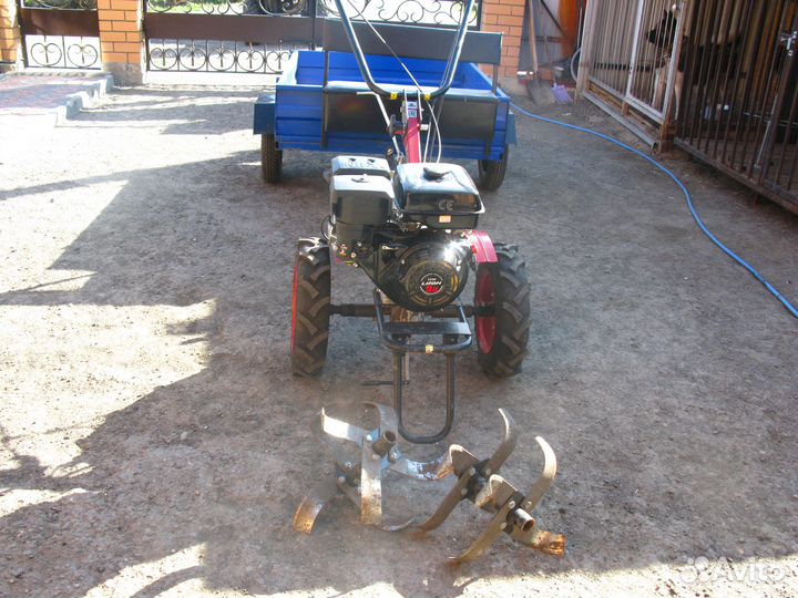 Мотоблоки и культиваторы с прицепом
