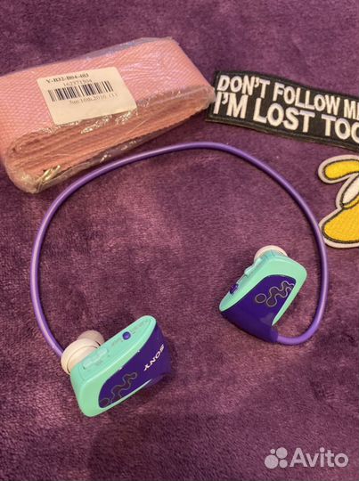 Плеер Sony для бега плеер-наушники для