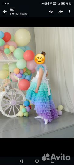 Платье праздничное для девочки