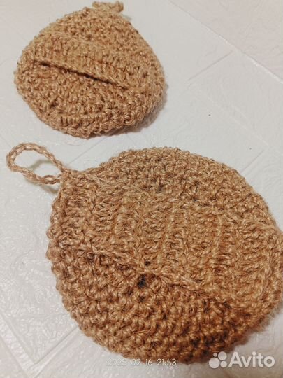 Мочалка из джута