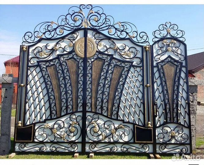 Кованые ворота