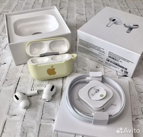 Airpods pro premium (чехол + гарантия)