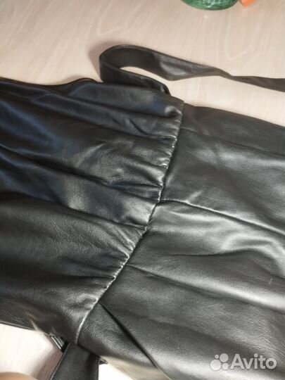 Кожаный комбинезон женский