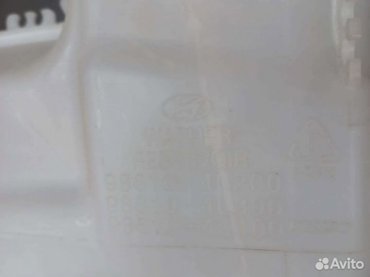 Бачок омывателя на hyundai solaris 1