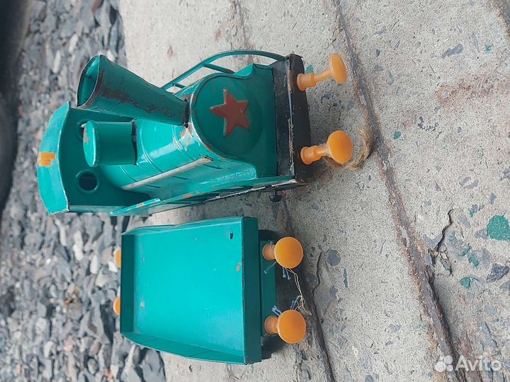 Паровозик с прицепом