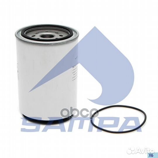 Фильтр топливный volvo FM9/12, FH16 03344001 sampa
