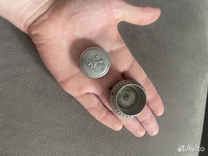 Пудрица винтаж СССР