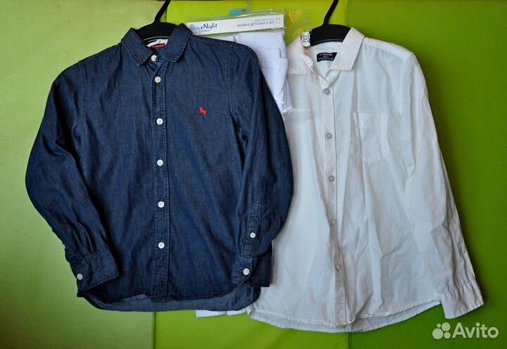 Брюки, пиджак, жилет и рубашки на 134 в школу