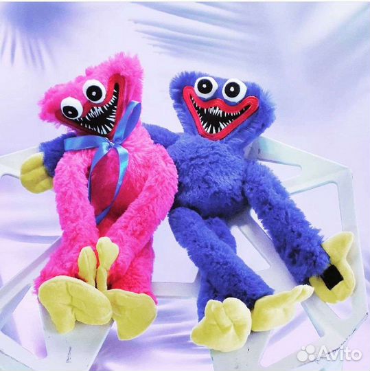 Мягкая игрушка хаги ваги киси миси