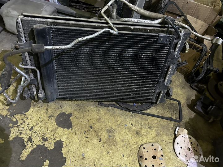 Кассета радиаторов skoda fabia