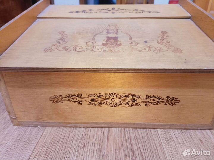 Хлебница деревянная СССР